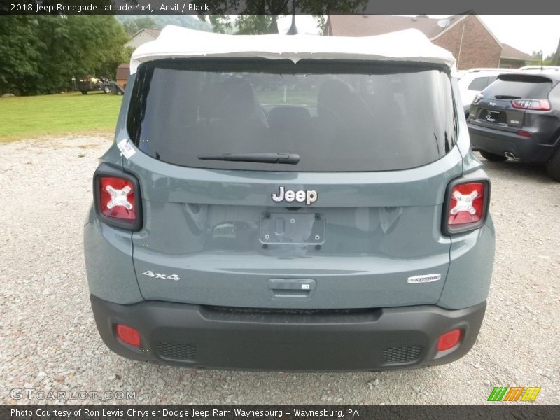 Anvil / Black 2018 Jeep Renegade Latitude 4x4