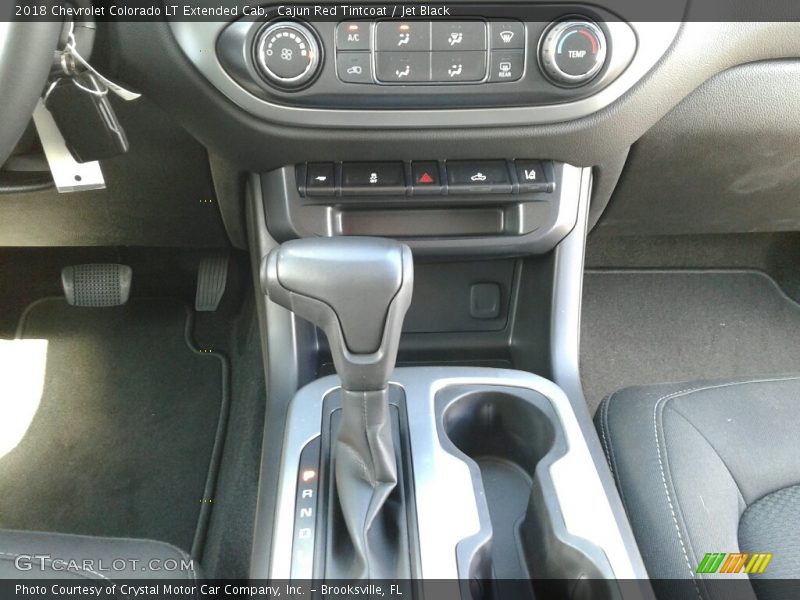 Cajun Red Tintcoat / Jet Black 2018 Chevrolet Colorado LT Extended Cab