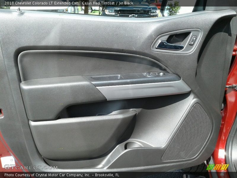 Cajun Red Tintcoat / Jet Black 2018 Chevrolet Colorado LT Extended Cab