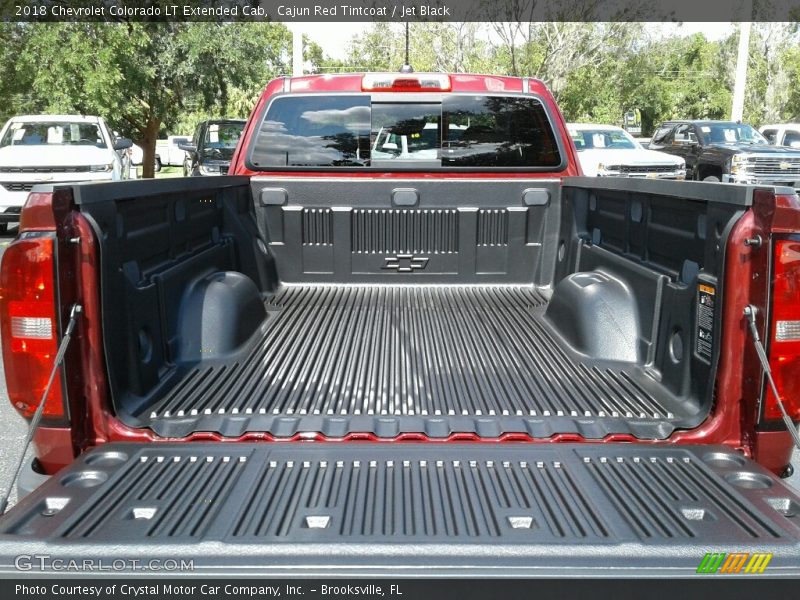 Cajun Red Tintcoat / Jet Black 2018 Chevrolet Colorado LT Extended Cab