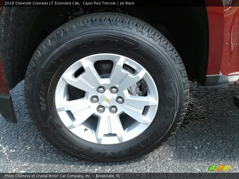 Cajun Red Tintcoat / Jet Black 2018 Chevrolet Colorado LT Extended Cab