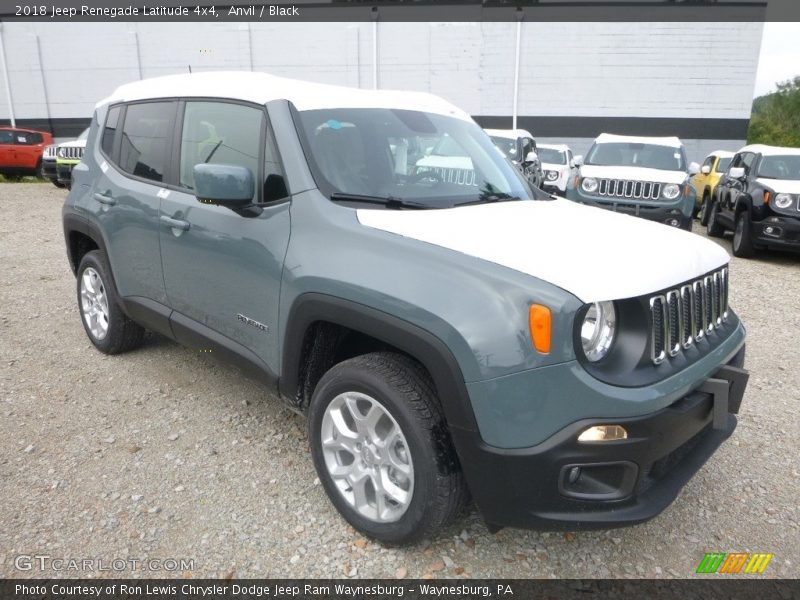 Anvil / Black 2018 Jeep Renegade Latitude 4x4