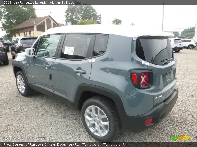 Anvil / Black 2018 Jeep Renegade Latitude 4x4