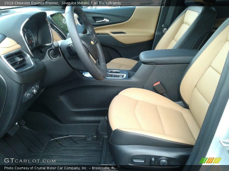 Front Seat of 2019 Equinox Premier