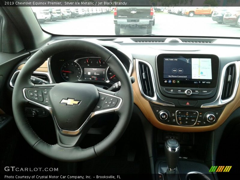 Dashboard of 2019 Equinox Premier