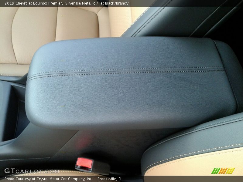 Silver Ice Metallic / Jet Black/Brandy 2019 Chevrolet Equinox Premier