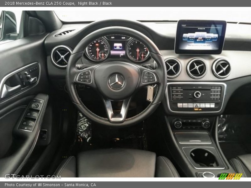 Night Black / Black 2018 Mercedes-Benz CLA 250 Coupe