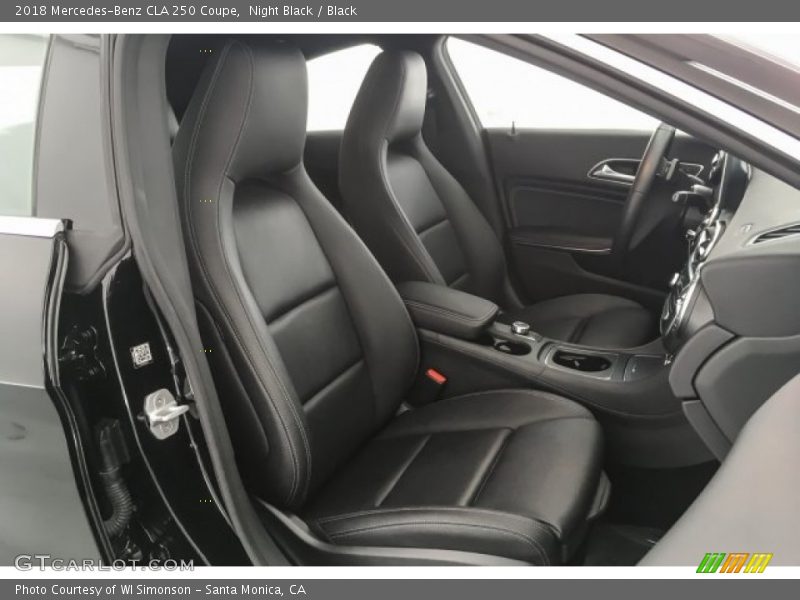 Night Black / Black 2018 Mercedes-Benz CLA 250 Coupe