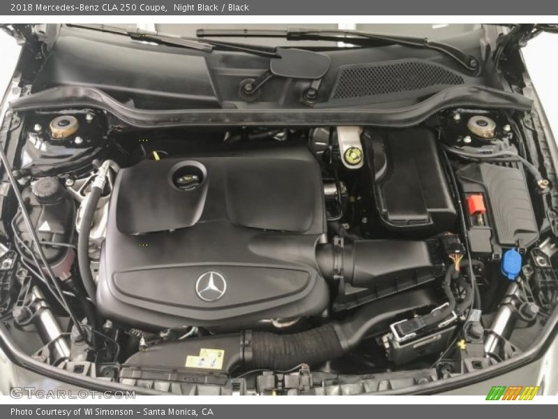 Night Black / Black 2018 Mercedes-Benz CLA 250 Coupe