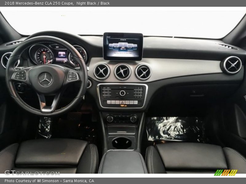 Night Black / Black 2018 Mercedes-Benz CLA 250 Coupe