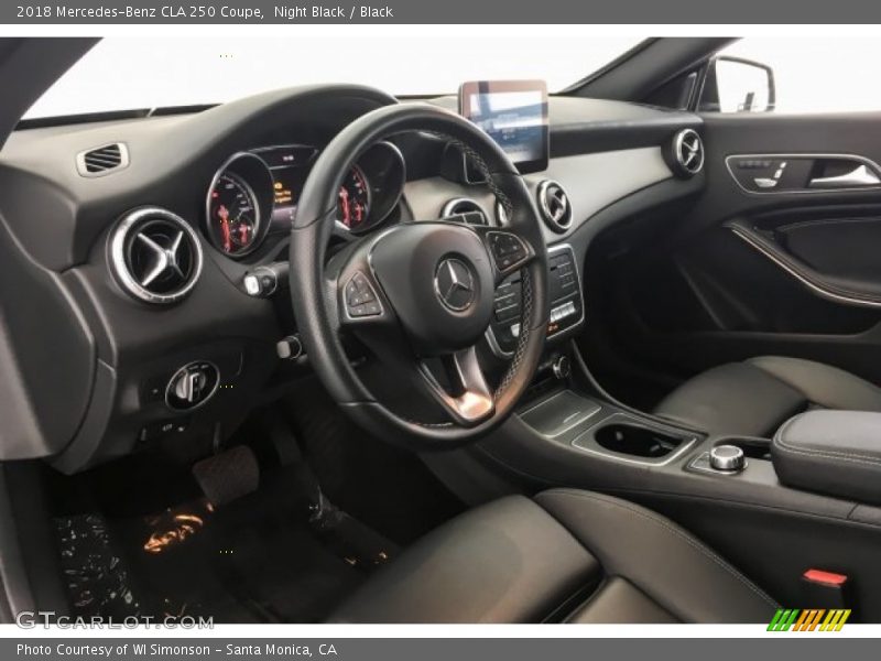 Night Black / Black 2018 Mercedes-Benz CLA 250 Coupe