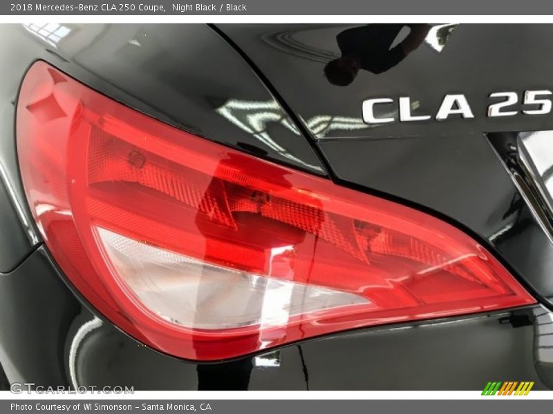 Night Black / Black 2018 Mercedes-Benz CLA 250 Coupe