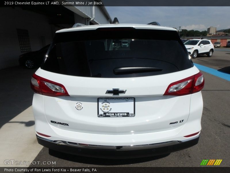 Summit White / Jet Black 2019 Chevrolet Equinox LT AWD