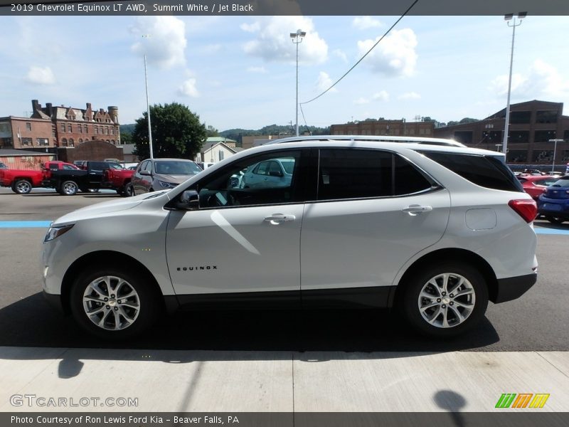 Summit White / Jet Black 2019 Chevrolet Equinox LT AWD