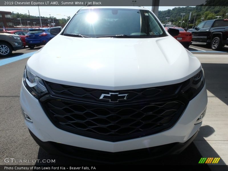 Summit White / Jet Black 2019 Chevrolet Equinox LT AWD