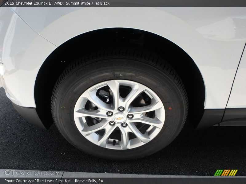 Summit White / Jet Black 2019 Chevrolet Equinox LT AWD