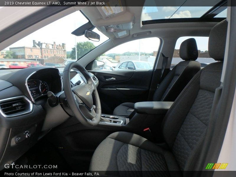 Summit White / Jet Black 2019 Chevrolet Equinox LT AWD