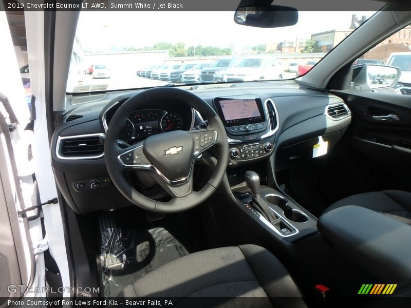 Summit White / Jet Black 2019 Chevrolet Equinox LT AWD