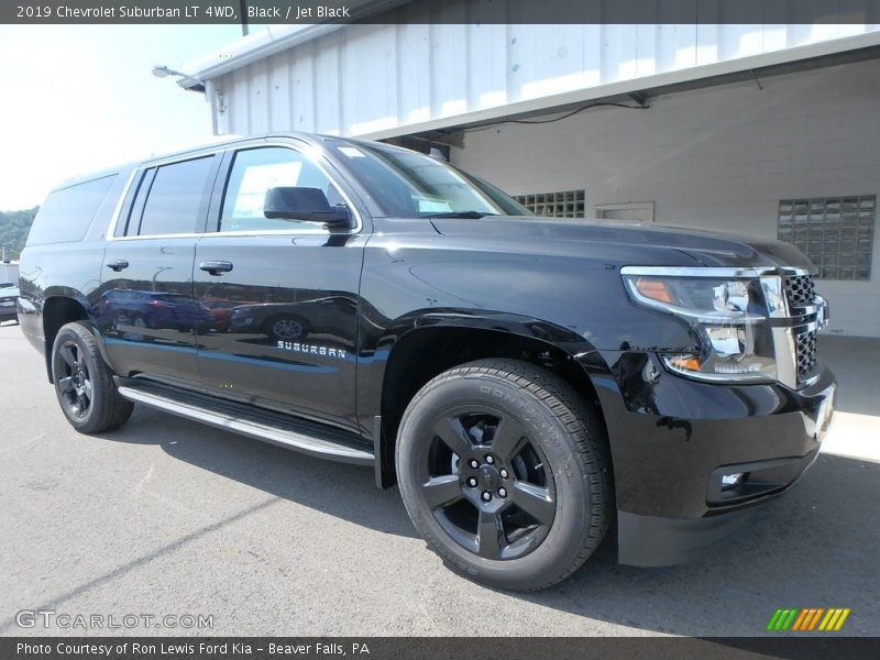 Black / Jet Black 2019 Chevrolet Suburban LT 4WD