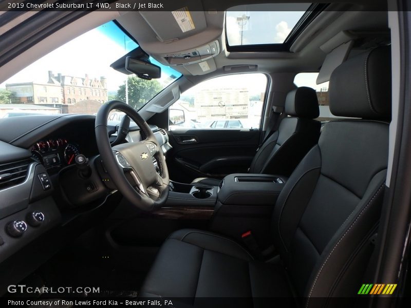 Black / Jet Black 2019 Chevrolet Suburban LT 4WD