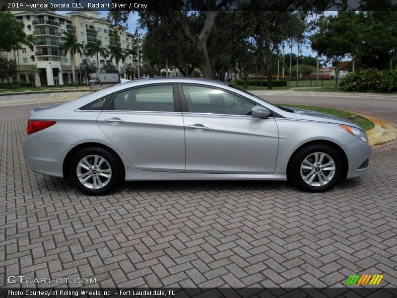 Radiant Silver / Gray 2014 Hyundai Sonata GLS