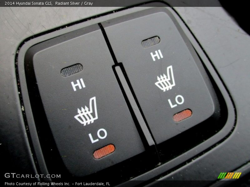 Radiant Silver / Gray 2014 Hyundai Sonata GLS