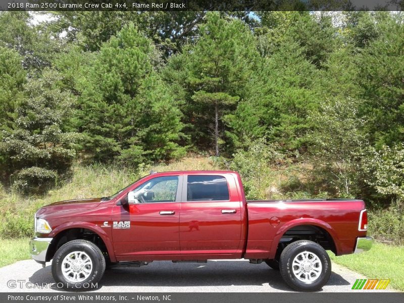 Flame Red / Black 2018 Ram 2500 Laramie Crew Cab 4x4