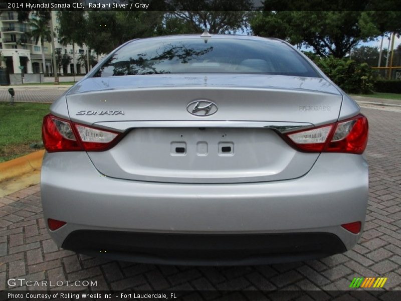 Radiant Silver / Gray 2014 Hyundai Sonata GLS