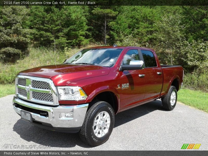 Flame Red / Black 2018 Ram 2500 Laramie Crew Cab 4x4