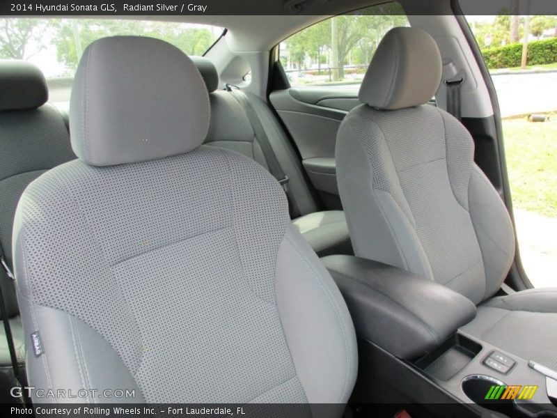 Radiant Silver / Gray 2014 Hyundai Sonata GLS