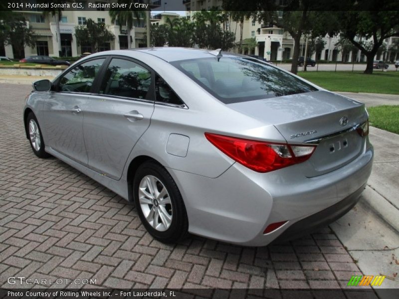 Radiant Silver / Gray 2014 Hyundai Sonata GLS