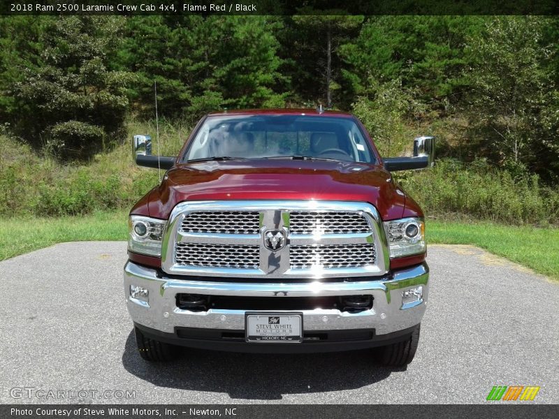 Flame Red / Black 2018 Ram 2500 Laramie Crew Cab 4x4