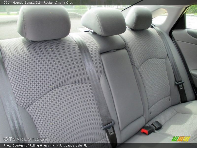 Radiant Silver / Gray 2014 Hyundai Sonata GLS