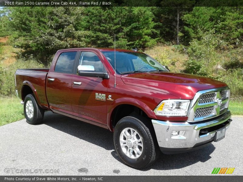 Flame Red / Black 2018 Ram 2500 Laramie Crew Cab 4x4