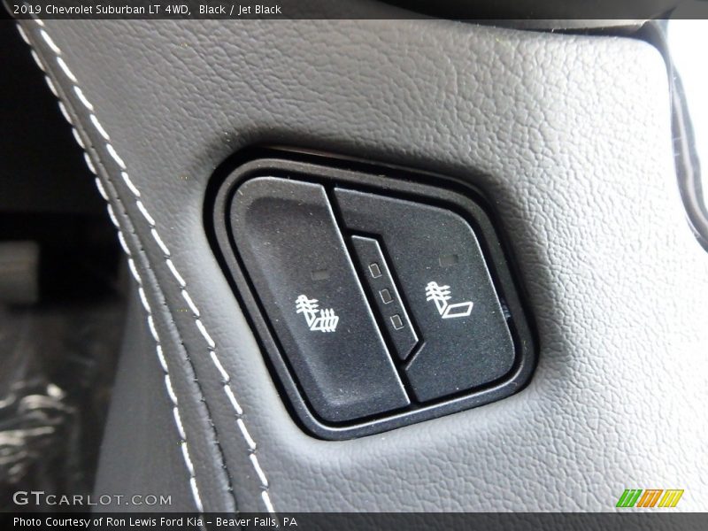 Black / Jet Black 2019 Chevrolet Suburban LT 4WD