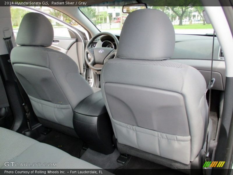 Radiant Silver / Gray 2014 Hyundai Sonata GLS