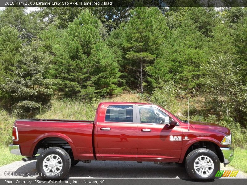 Flame Red / Black 2018 Ram 2500 Laramie Crew Cab 4x4