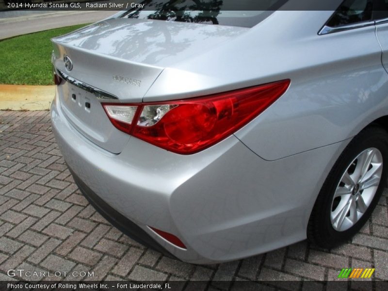 Radiant Silver / Gray 2014 Hyundai Sonata GLS