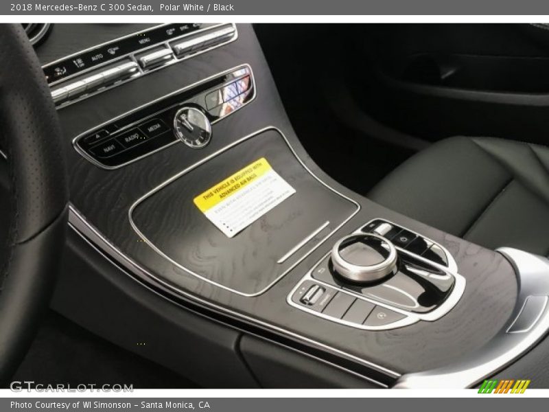 Polar White / Black 2018 Mercedes-Benz C 300 Sedan