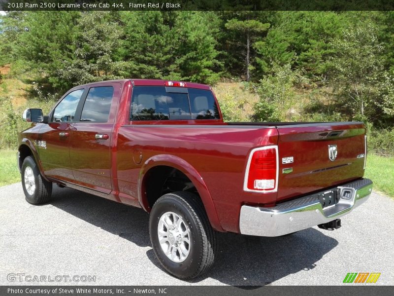 Flame Red / Black 2018 Ram 2500 Laramie Crew Cab 4x4