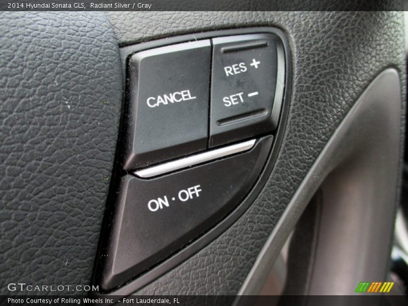 Radiant Silver / Gray 2014 Hyundai Sonata GLS