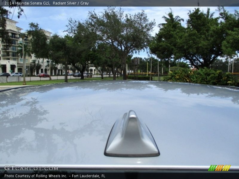 Radiant Silver / Gray 2014 Hyundai Sonata GLS