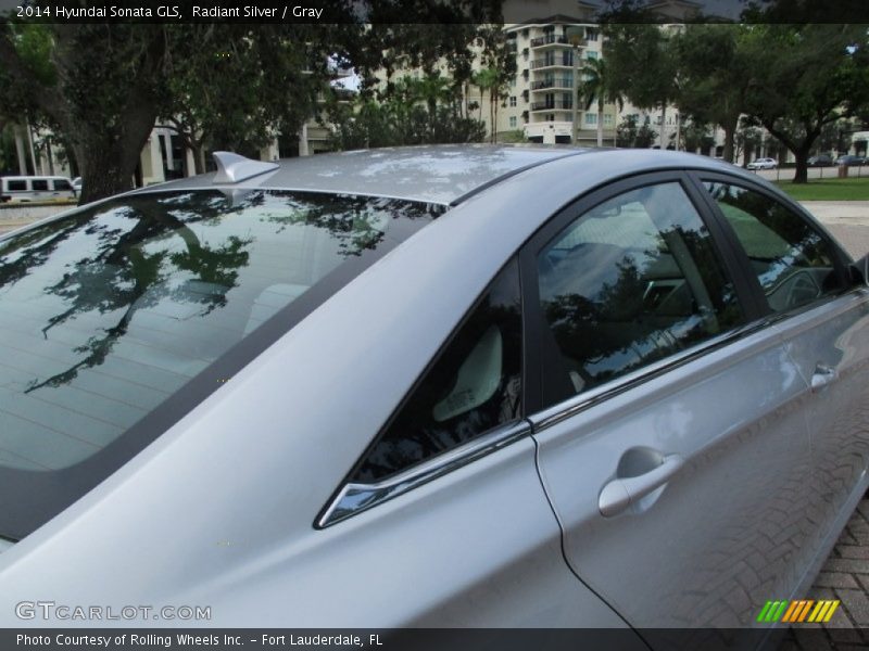 Radiant Silver / Gray 2014 Hyundai Sonata GLS