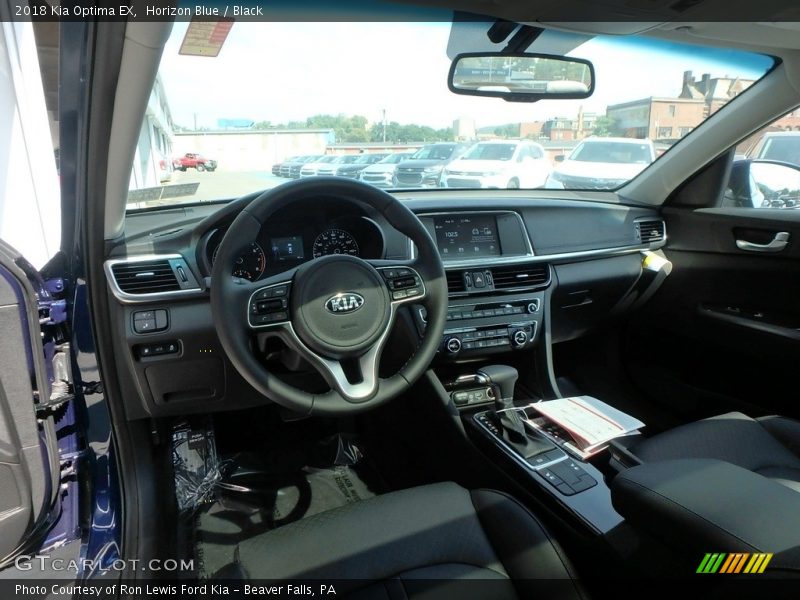 Dashboard of 2018 Optima EX