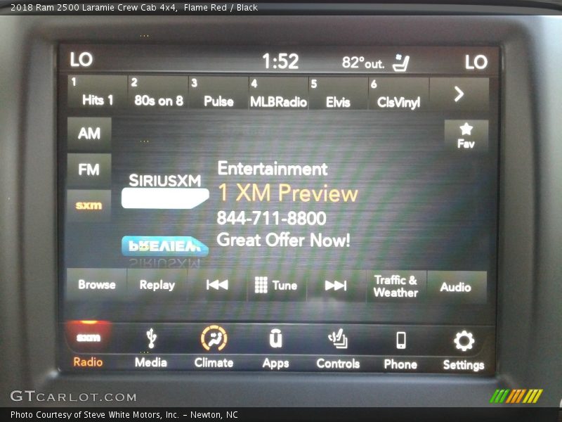 Flame Red / Black 2018 Ram 2500 Laramie Crew Cab 4x4