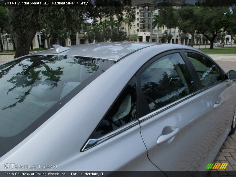 Radiant Silver / Gray 2014 Hyundai Sonata GLS