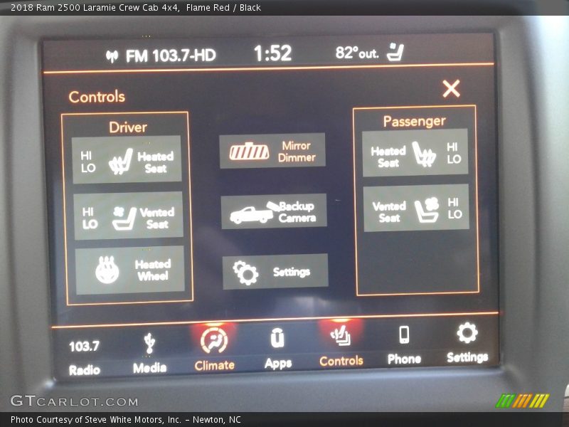 Flame Red / Black 2018 Ram 2500 Laramie Crew Cab 4x4