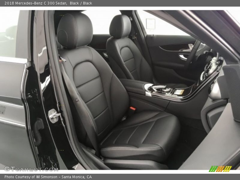 Black / Black 2018 Mercedes-Benz C 300 Sedan
