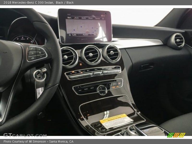Black / Black 2018 Mercedes-Benz C 300 Sedan
