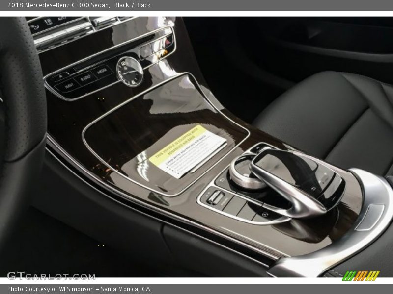 Black / Black 2018 Mercedes-Benz C 300 Sedan